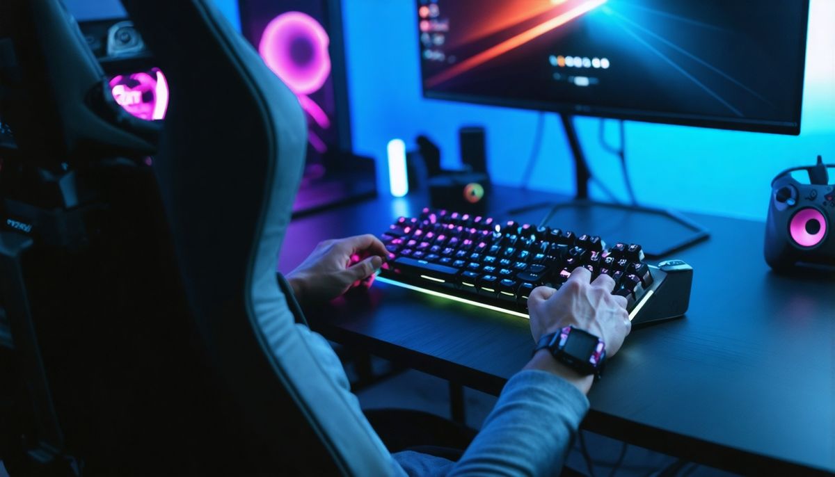 Oyuncular İçin Ergonomik Klavye Seçimi: Konfor ve Performansın Buluşması