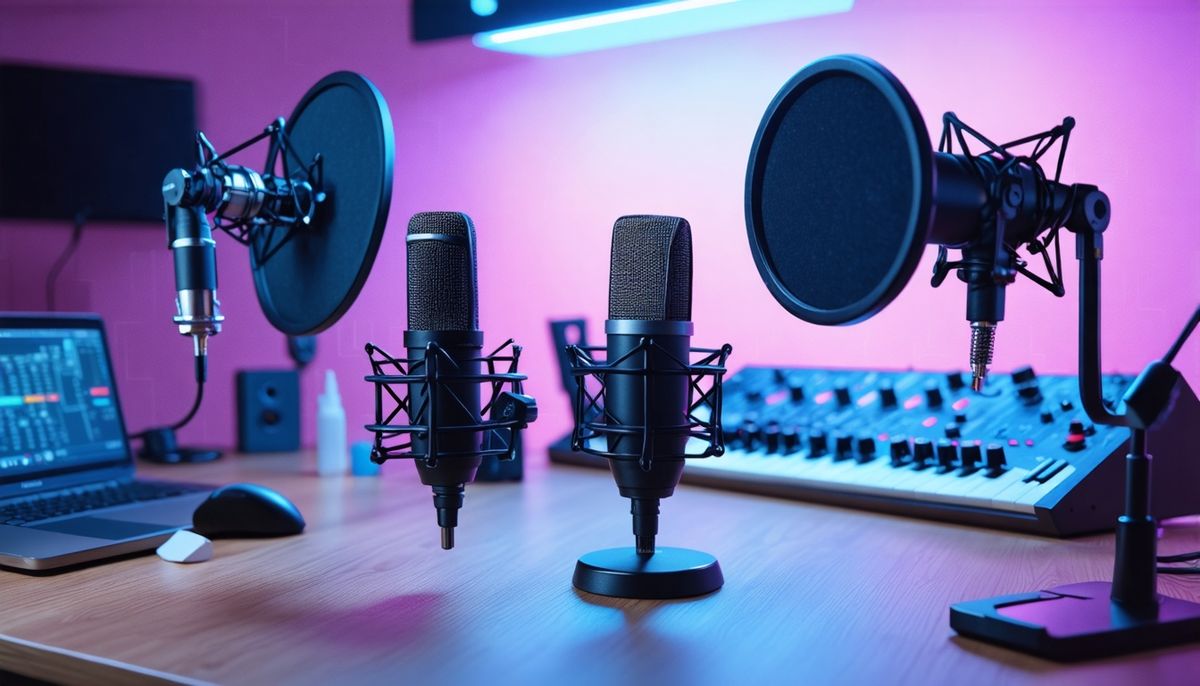 Podcast İçin En İyi Mikrofon Seçimi: Ses Kalitenizi Üst Seviyeye Taşıyın