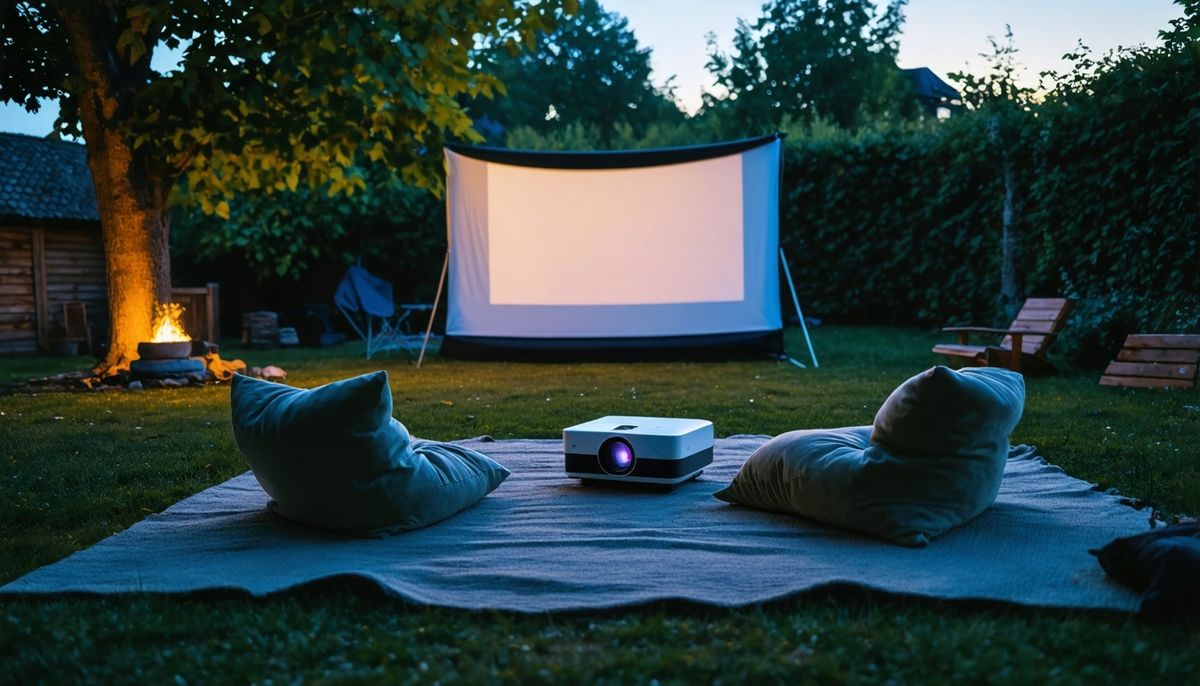 Taşınabilir Projektörlerle Sinema Keyfi: Mini Projeksiyonlarla Film İzleme Deney