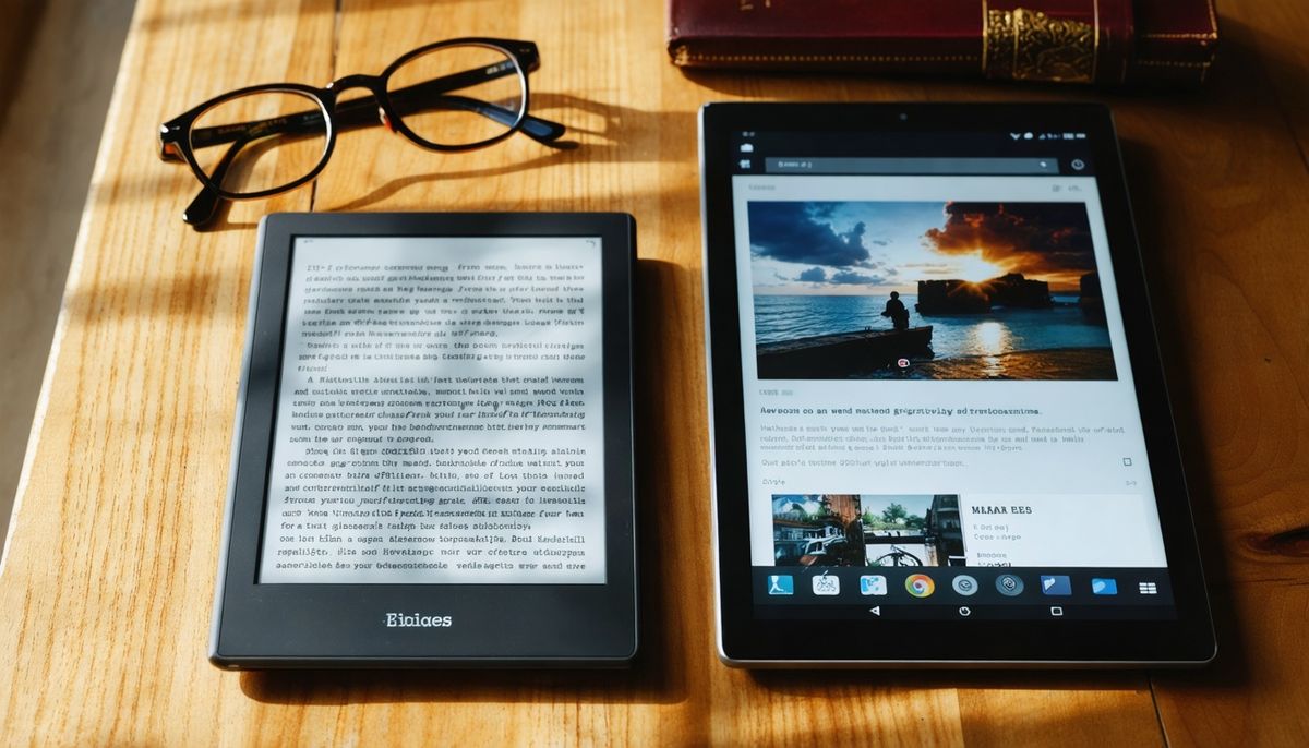Tablet vs E-okuyucu: Taşınabilirlik, Pil ve Kullanım Kısa Rehberi