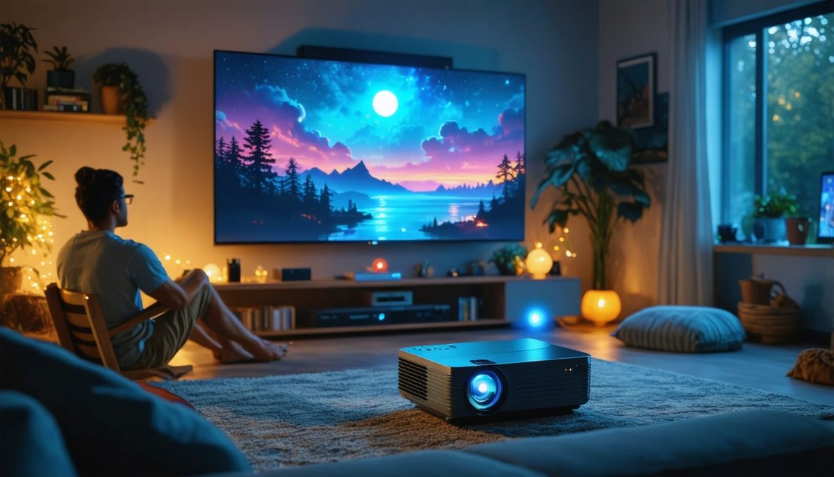 Taşınabilir Projeksiyonla Film Keyfi: Mini Projektörlerle Sinema Deneyimi Her Yö