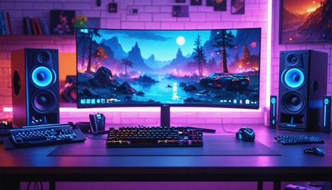 Oyun Monitörlerinde Kusursuz Görüntü Deneyimi: Yüksek Yenileme Hızı ve Görüntü K