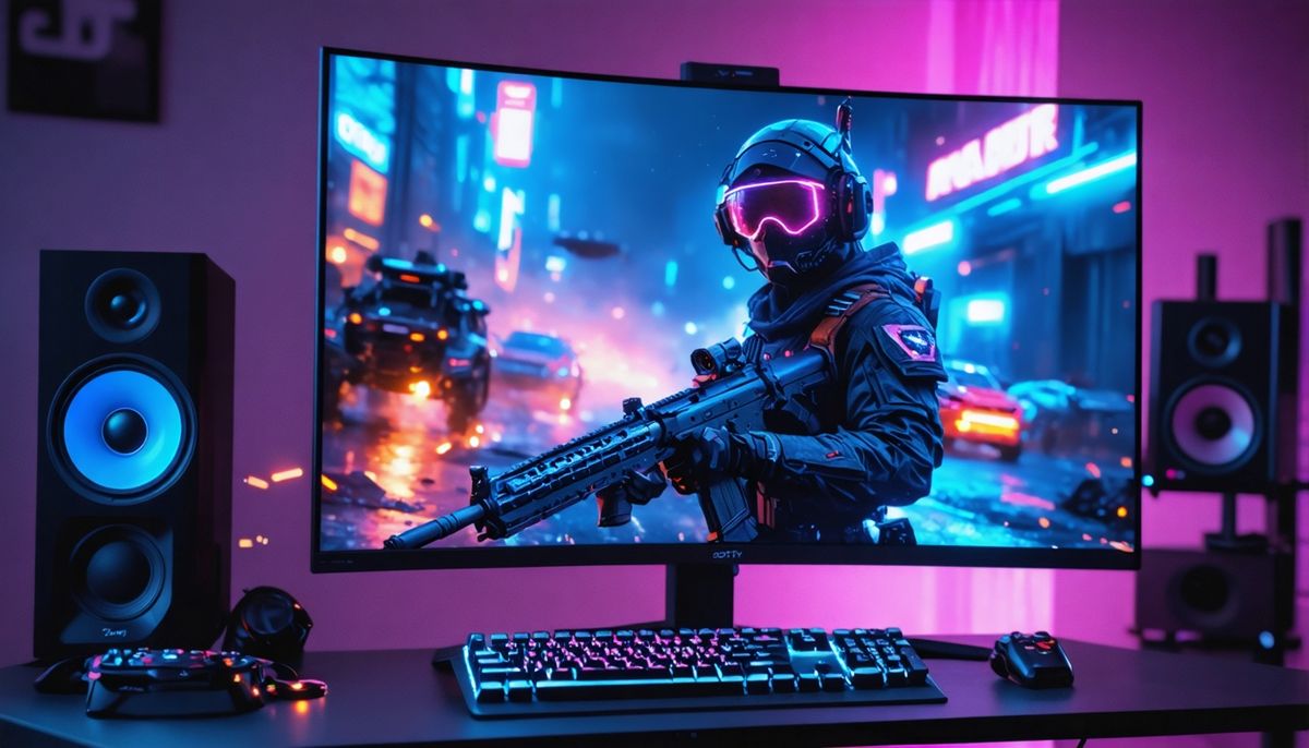 Oyun Monitörlerinde Yüksek Performans: FPS Oyunları İçin Kritik Özellikler